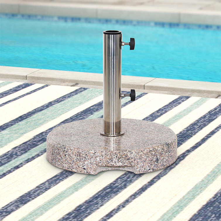 Orren Ellis Granite Free Standing Umbrella Base Wayfair
